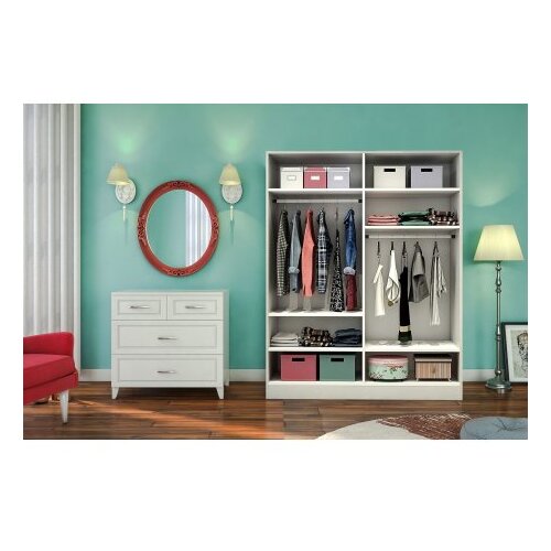 Hanah home Ormar Rb-163, 140x184x52 cm, Bijeli Slike