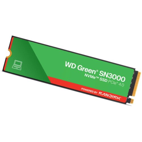 San Disk 2TB WD Green SN3000 M.2 2280 PCI-e 4.0 NVMe 1.4 SSD drive, (718037904610) Slike