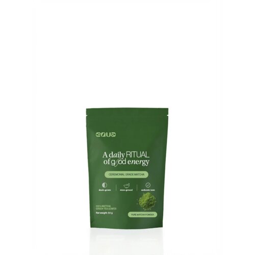 Equa Matcha Ceremonijalna (čisti prah) 50g + Focus ča&scaron;a za pripremu Matcha nap. Cijene
