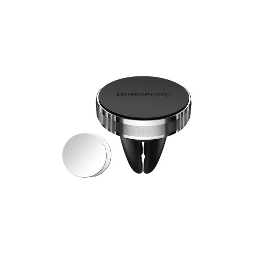 Univerzalni magnetni auto držač nosač za mobitel BOROFONE BH8 Air outlet magnetic in-car silver Slike