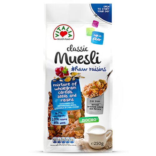Vitalia musli classic 250g Cene