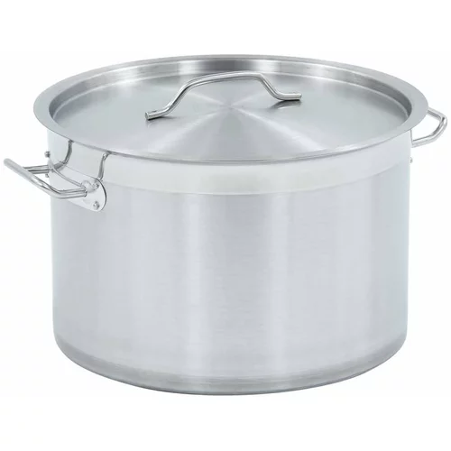 Kuhinjski Lonec za juho 24 L 36x24 cm nerjaveče jeklo, (20721604)