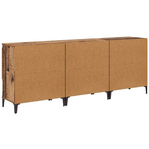  Komode 3 pcs Staro drvo 60 x 35 x 70 cm Konstruirano drvo Slike