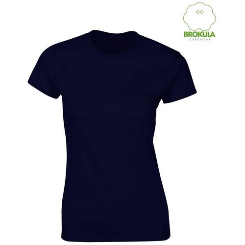 Brokula carewear ženska majica kratki rukav krka, tamno plava ( brkl/Žm/ny160/m ) Slike