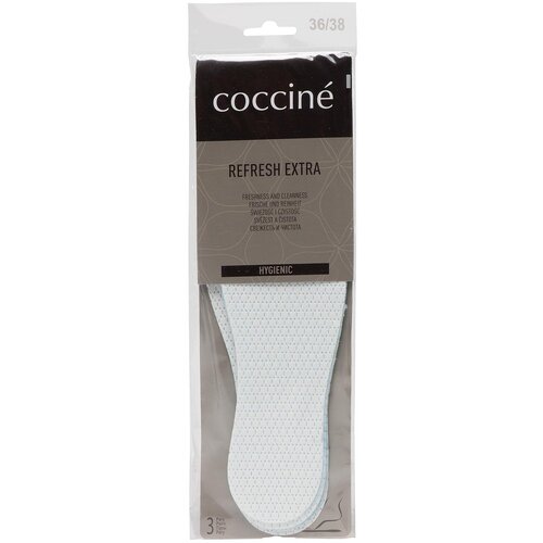 Coccine Set 3 parov osvežilnih blazinic Refresh Extra 665/21 Bela Slike