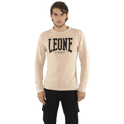 Leone 1947 Majice z dolgimi rokavi Man Tshirt L/S Rumena Cene
