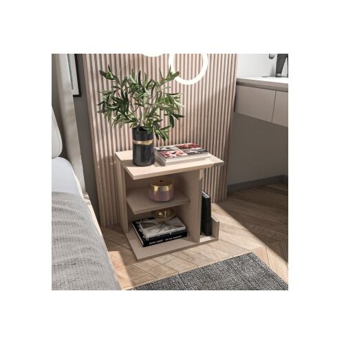 Hanah home noćni ormarić karamira beige Cene