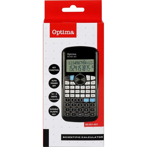 Optima Tehnički kalkulator SS-591-401, 401 funkcija Slike