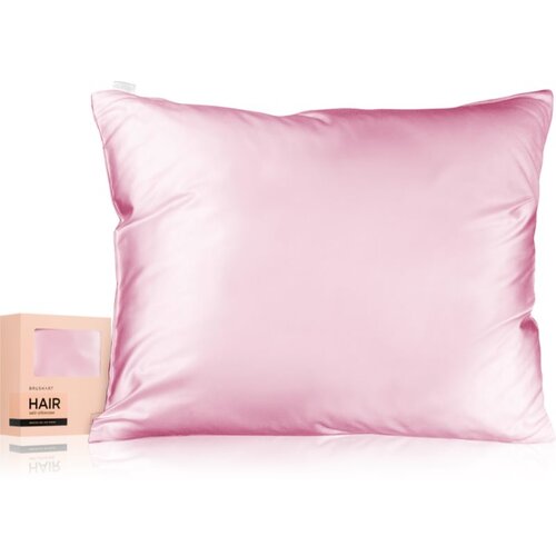BrushArt Hair Satin pillowcase prevleka za vzglavnik saten Candy Pink 50x60 cm Slike