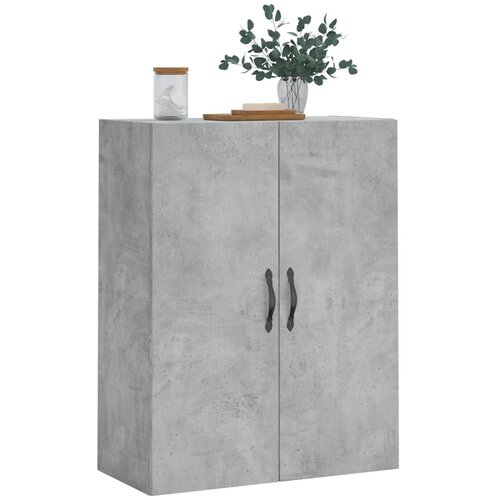  Zidni ormarić siva boja betona 69,5x34x90 cm konstruirano drvo Slike