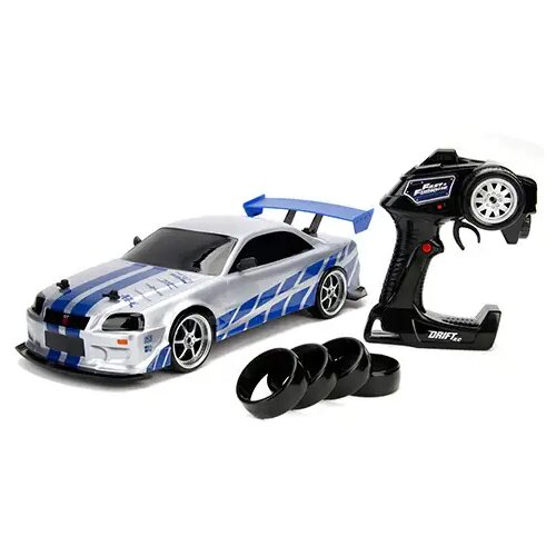 Jada Toys RC Hitri in drzni Nissan Skyline GT-R drift Avtomobil na daljinsko upravljanje 1/10 - Simba Toys Cene