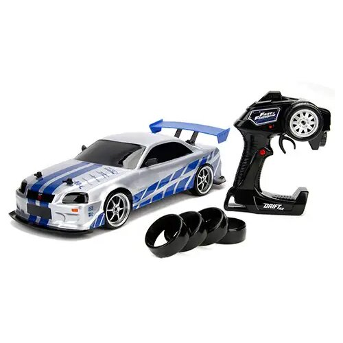 Jada Toys RC Nissan Skyline GT-R drift automobil na daljinsko upravljanje 1/10 - Simba Toys Cene