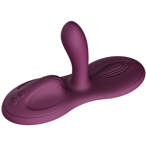 Zalo Flora Smart Vibrating Pad Velvet Purple Slike