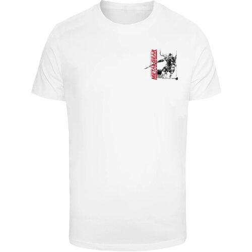 Merchcode Men's Metal Gear Solid Action T-shirt white Cene