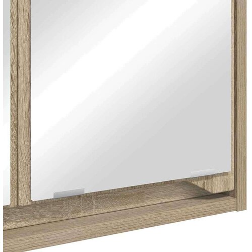  Kupaonski ormar s ogledalom Zidne Sonoma hrast 60 x 20 x 60 cm Slike
