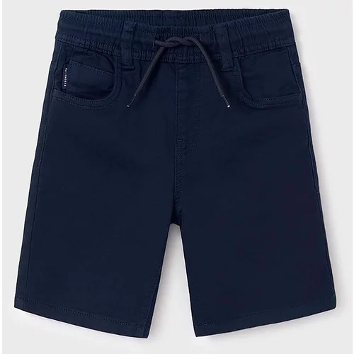 Mayoral Dječje kratke hlače soft boja: tamno plava