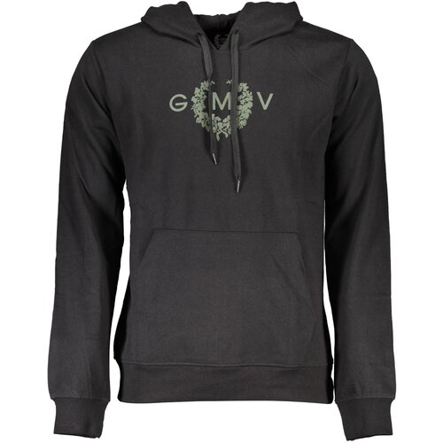 Gianmarco Venturi MEN&amp;amp;#39;S BLACK ZIP-LESS SWEATSHIRT Slike