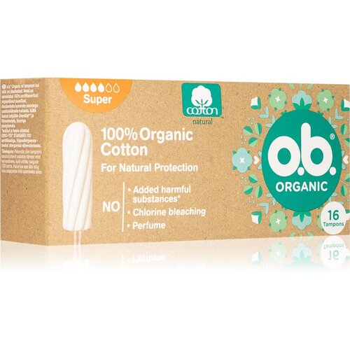 o.b. organic Super tamponi 16 kos Cene