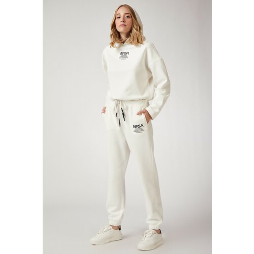 Happiness İstanbul Sweatsuit - White - Regular fit Slike