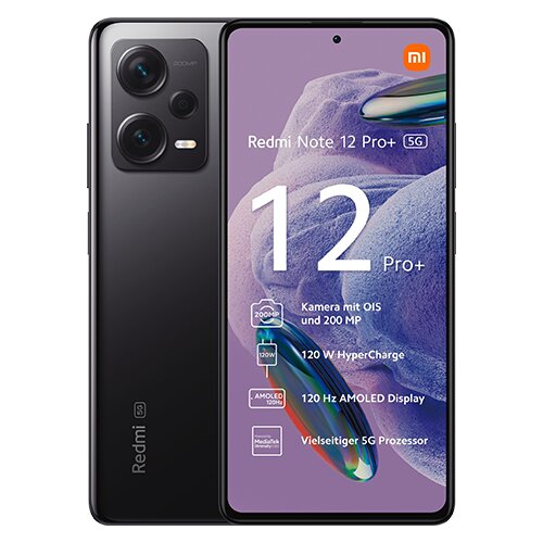 Xiaomi Redmi Note 12 Pro+ 5G Dual Sim 8GB RAM 256GB - Black + GRATIS 3 poklona za djecu Slike
