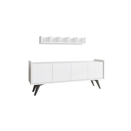 Woody Fashion Komoda Siena 150x40x76cm Bijela Slike