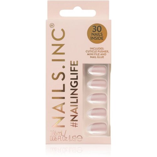 Nails Inc. #NailingLife Press-On Nails Umjetni nokti nijansa All Out Olivia Glaze 33 kom Cijene