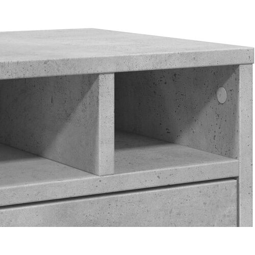 vidaXL Stalak za pisač siva boja betona 40x32x22,5cm konstruirano drvo Cene