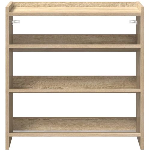  Stalak za cipele boja hrasta 60x25x62 cm konstruirano drvo Slike
