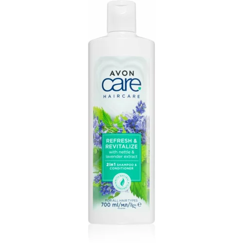 Avon Care Refresh & Revitalize šampon in balzam 2 v1 z revitalizacijskim učinkom 700 ml