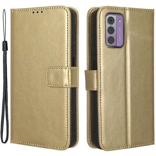 INORCO Ovitek za telefon Denarnica s stojalom za Nokia G42 PU usnjena preklopna torbica Crazy Horse Texture, (22036692) Slike
