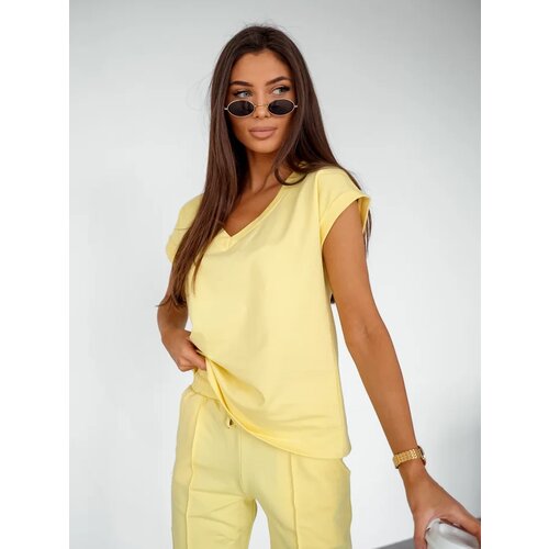 Resti Women&amp;#039;s cotton casual set with short sleeves Slike