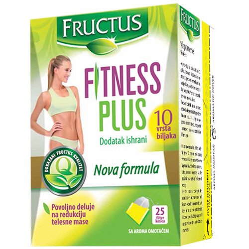 Fructus dodatak ishrani u obliku mešavine biljnog čaja - fructis fitness plus Slike