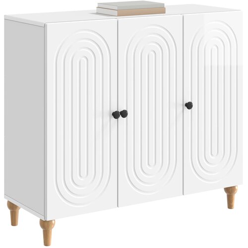  Kreveta Bijela 89 x 34,5 x 80 cm Konstruirano drvo Slike