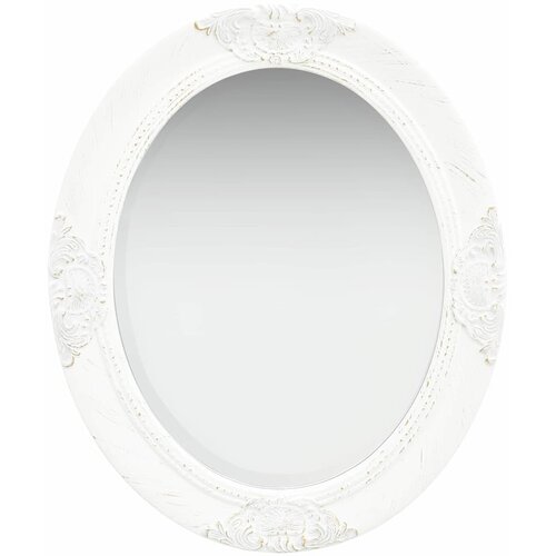  Zidno ogledalo u baroknom stilu 50 x 60 cm bijelo Slike