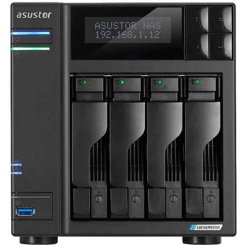 Asustor LOCKERSTOR 4 Gen2+ NAS Desktop Intel&reg; Celeron&reg; N5105 4 GB DDR4 ADM Black Cijene