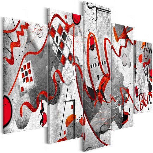  Slika - Between Waves (5 Parts) Wide 100x50 Slike