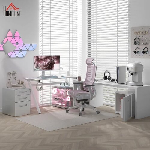  Mobilni ormar za spise s 3 ladice 39x48x59 cm bijeli Slike