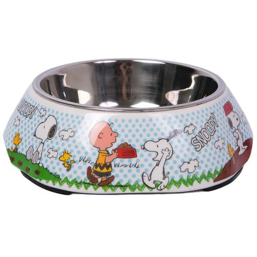 ZOOZ PETS činija za pse snoopy charlie 1 m 310 ml plava Slike