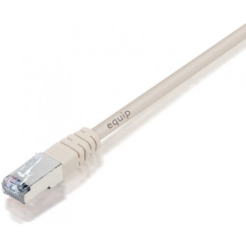 Equip 605502 RJ45 omrežni kabel\, Patch kabel CAT 6 S/FTP 3.00 m siva pozlačeni konektorji 1 kos, (20421513) Cene