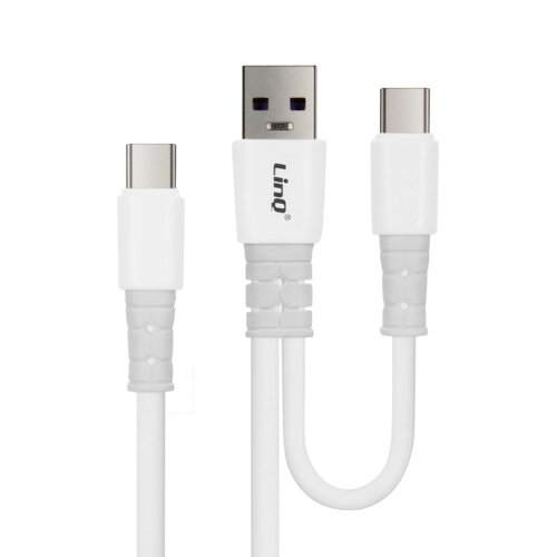LINQ USB kabel /USB-C v USB-C 60W, Bela, (5000191842) Cene