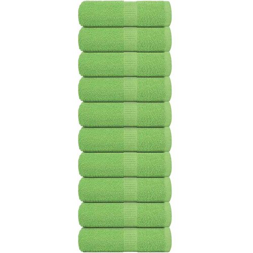 vidaXL Brisače 10 kos zelena 30x30 cm 360 gsm 100% bombaž Cene