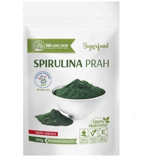 We Are One spirulina prah organic 100g Slike