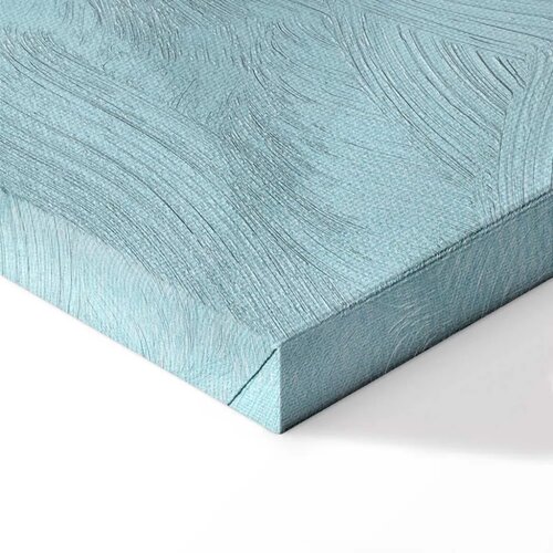  Slika - Large Leaves in Shades of Green-Mint: Botanical Motif 90x60 Cene