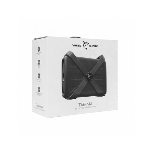 White Shark zvočnik bluetooth GBT-58 tamma črn Slike