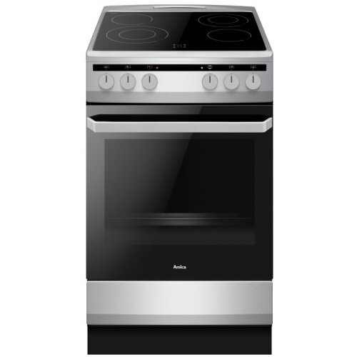 Amica keramični &scaron;tedilnik 58CE2.315HQ [A, 4x keram., 62l peč., inox] Cene