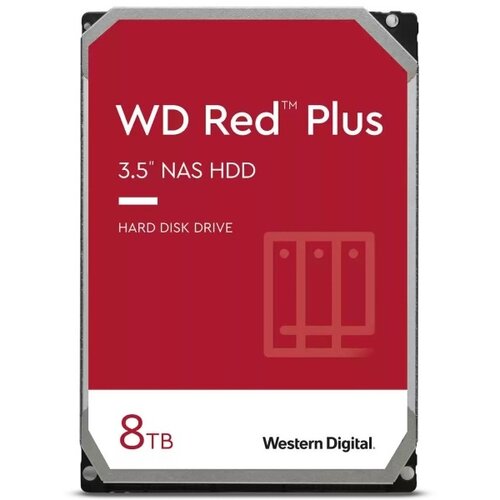 Western Digital 8TB 3.5 inča SATA III 128MB WD80EFZZ Red Plus outlet Cene