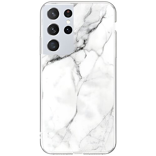 Wozinsky Marble silikonska futrola za Samsung Galaxy S21 Plus 5G/Galaxy S30 Ultra - Bijela KP10065 Cijene