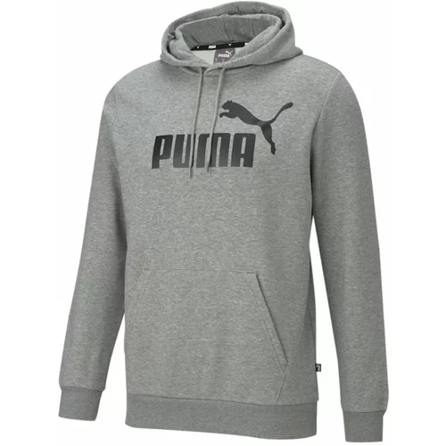 Puma Športna majica pegasto siva / črna