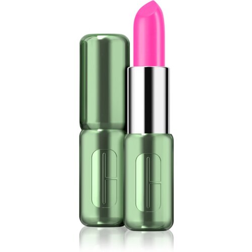 Clinique Pop™ Longwear Lipstick Satin satenasta šminka odtenek Delicious Pink 3.9 g Cene