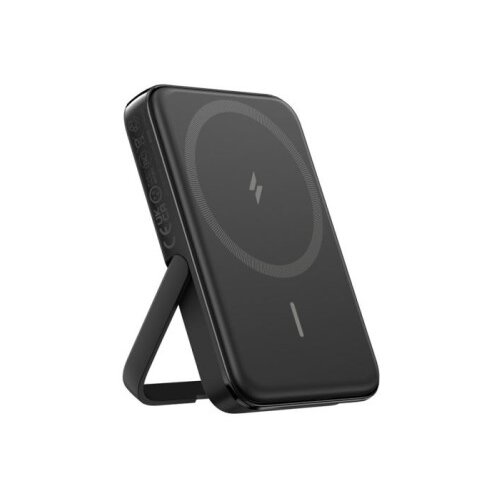 Anker 322 MagGo 5000mAh magnetni brezžični powerbank s stojalom, črn Slike